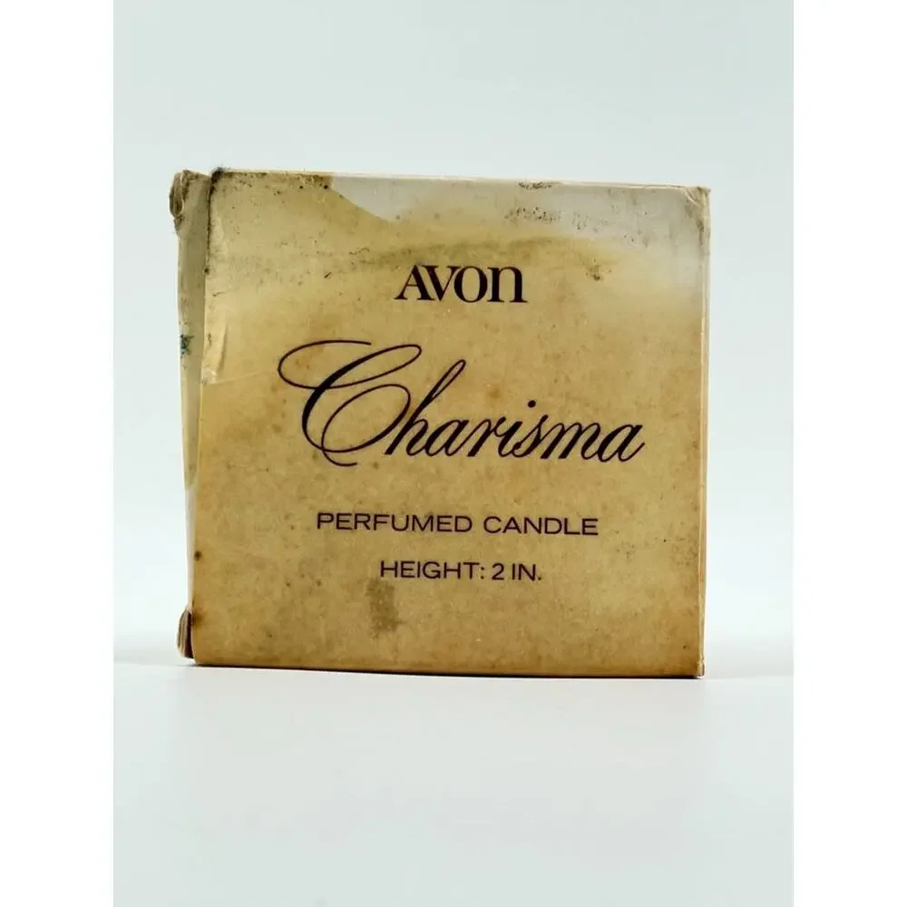 NEW Vintage 1970s Avon Charisma Perfumed Candle Refill 2